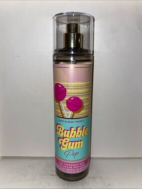 Bath & Body Works Bubblegum Bubble Gum Pop Fragrance Mist 8oz Discontinued New